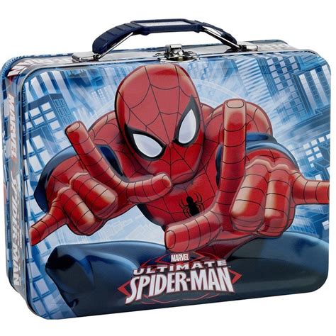 spider-man metal tin lunch box amazon|Amazon.com: Bioworld Spider.